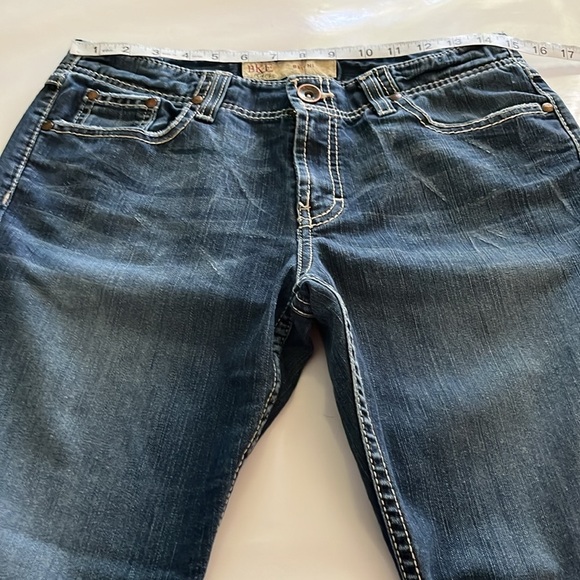 BKE Denim Britni Straight Leg Mid Rise Size 30 - Picture 4 of 16